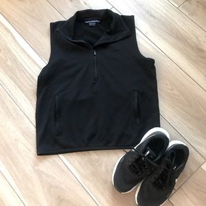 Ralph Lauren 🌼 Women’s Black 3/4 zip vest Sz: L